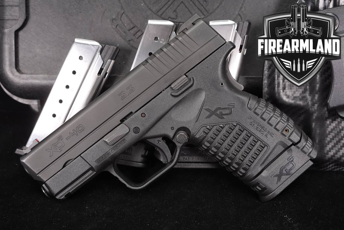 Springfield Armory XD-S 3.3 40 S&W XDS +4 MAGS & ORIG CASE