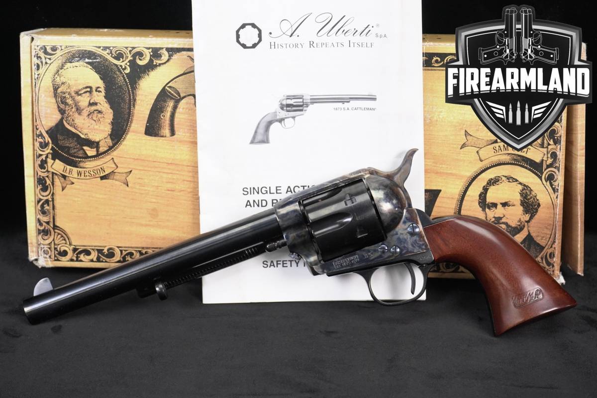 Cimarron Firearms Model P U.S Cavalry 45 Colt 7.5" SAA OWA 7 CAV +ORIG BOX