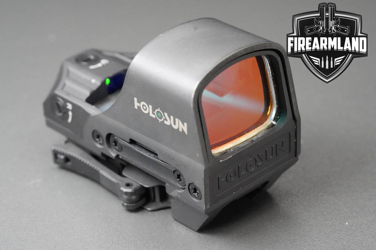Holosun HE510C-GR Green 2 MOA Dot & 65 MOA Circle Holosun-HE510C-GR SOLAR