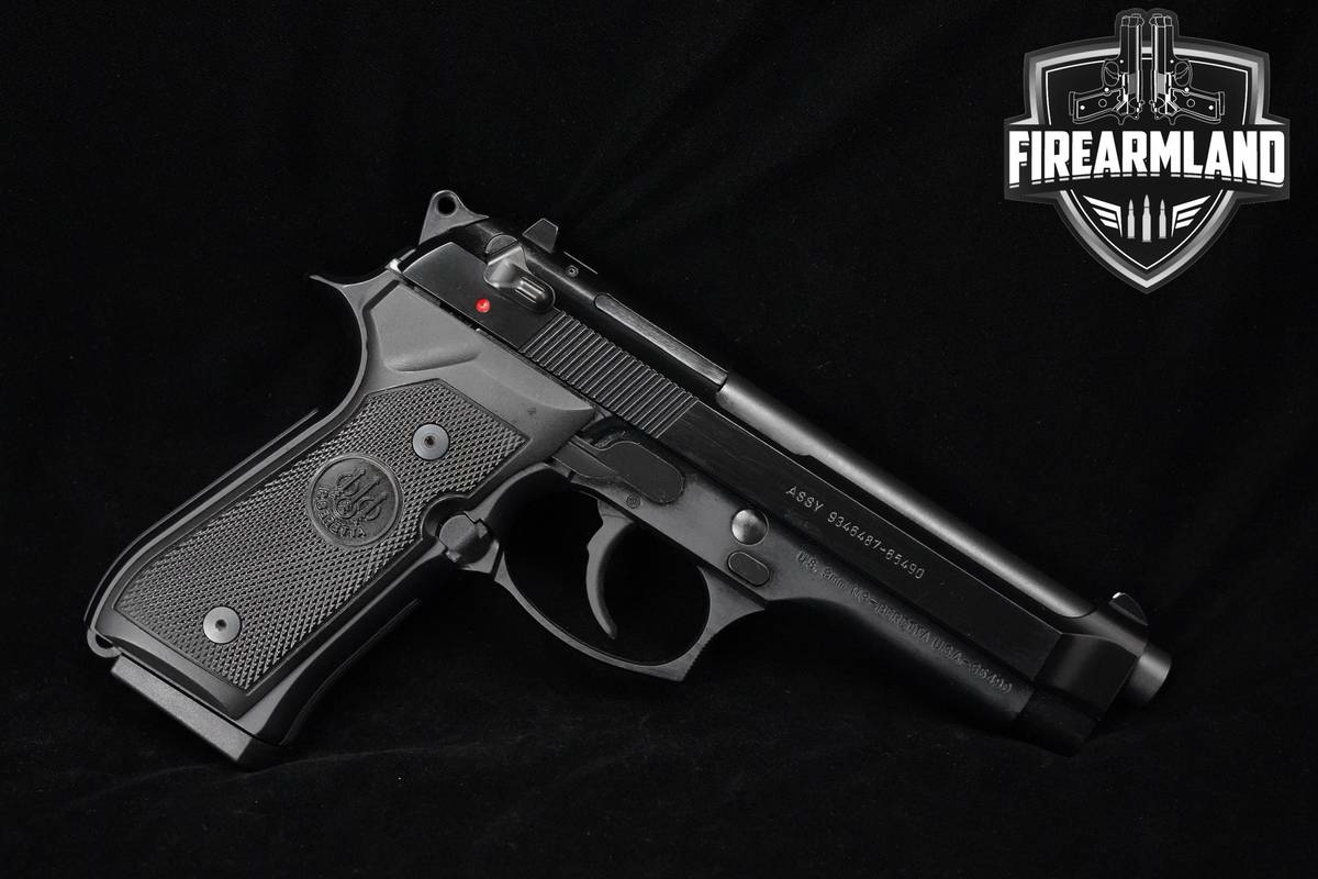 IMMACULATE Beretta M9 9mm 4.9" Beretta M-9 +4 MAGS
