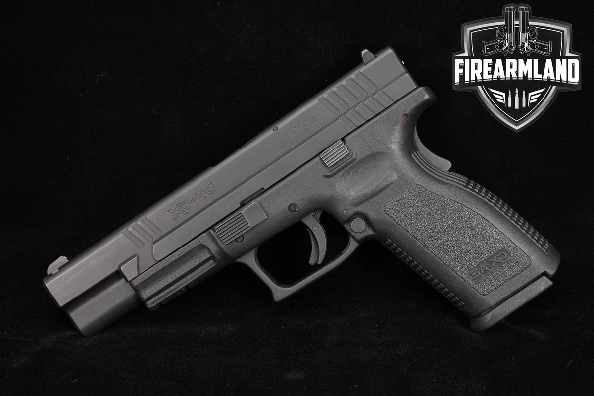 Springfield Armory XD-40 Tactical 40S&W 5" +2 MAGS, ORIG CASE & HOLSTER
