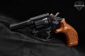 Smith & Wesson (S&W) Model 10 -8 Heavy Barrel .38 Spl. Blued & Walnut in Good Condition Image 2