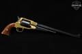 1995 F.lli Pietta Model 1858 Remington New Army Target Buffalo .44 BPM (Black Powder) Blued/Case Hardened/Brass in Good Condition Image 4