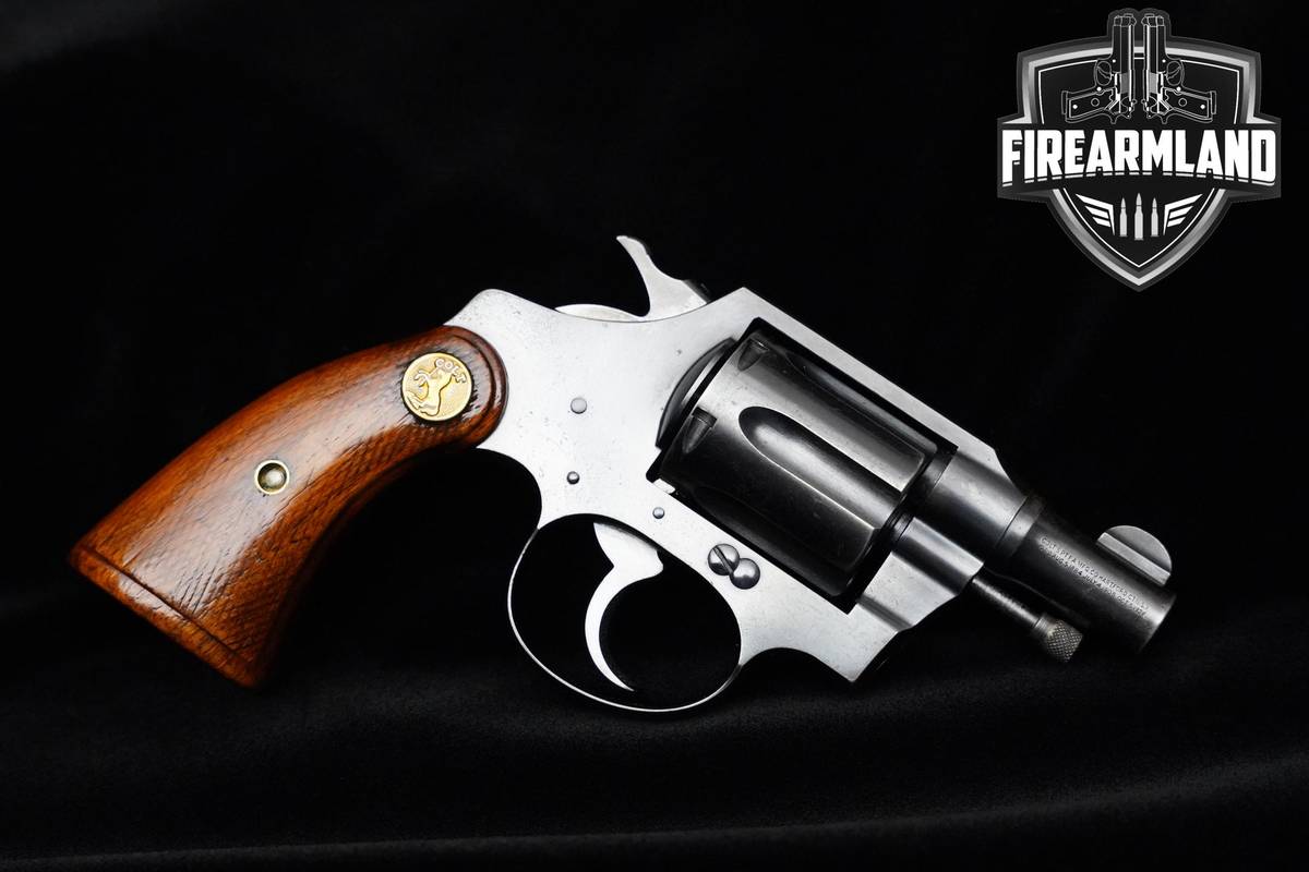 1930 Colt Detective Special 38 Special 2" Blued Colt DA/SA