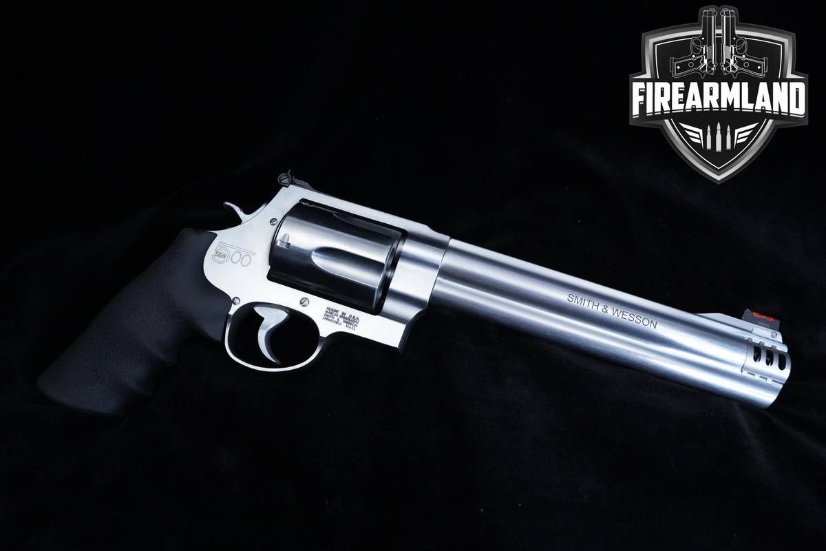 Smith & Wesson (S&W) Model 500 8.38" S&W 500 M500 M-500 ORIG CASE & HOLSTER