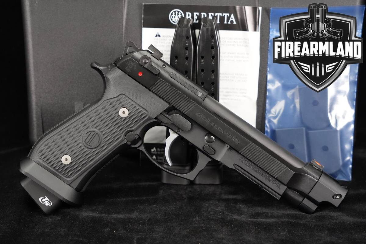 Beretta 92G Elite Combat LTT 9mm 5.1" 92-G +3 MAGS & ORIG CASE