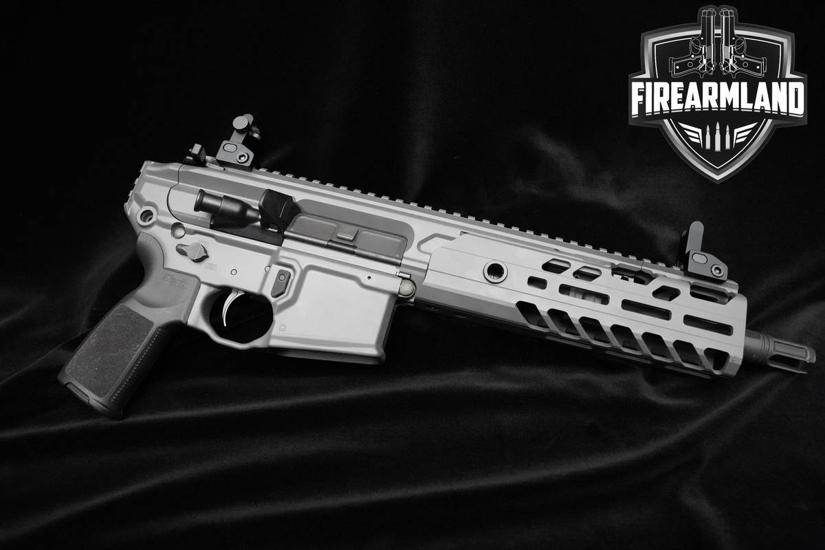 Sig Sauer MCX VIRTUS 300 Blackout 9" Gray AR Pistol Free-Floating +ORIG BOX