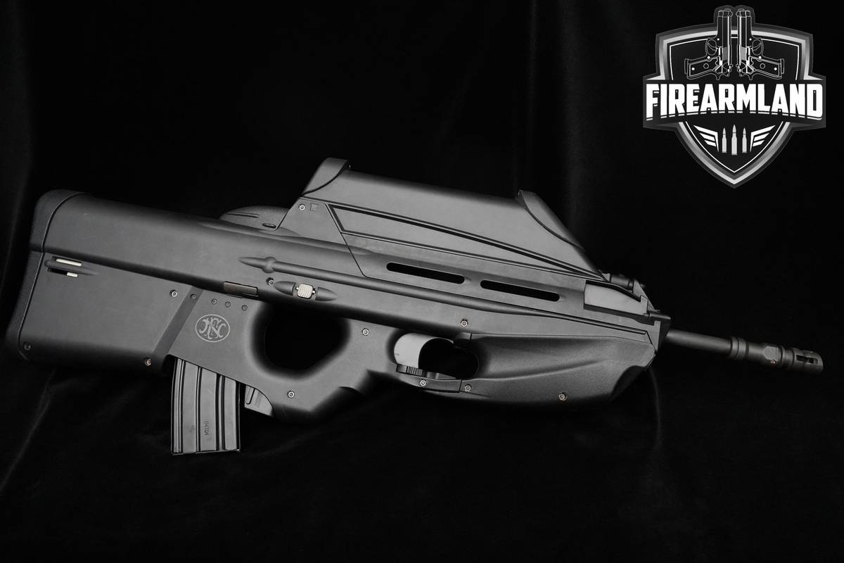 RARE FN FS2000 w/ Shrouded 1.6x Scope 17.44" 5.56 FS2000 FN +2 MAGS & CASE 