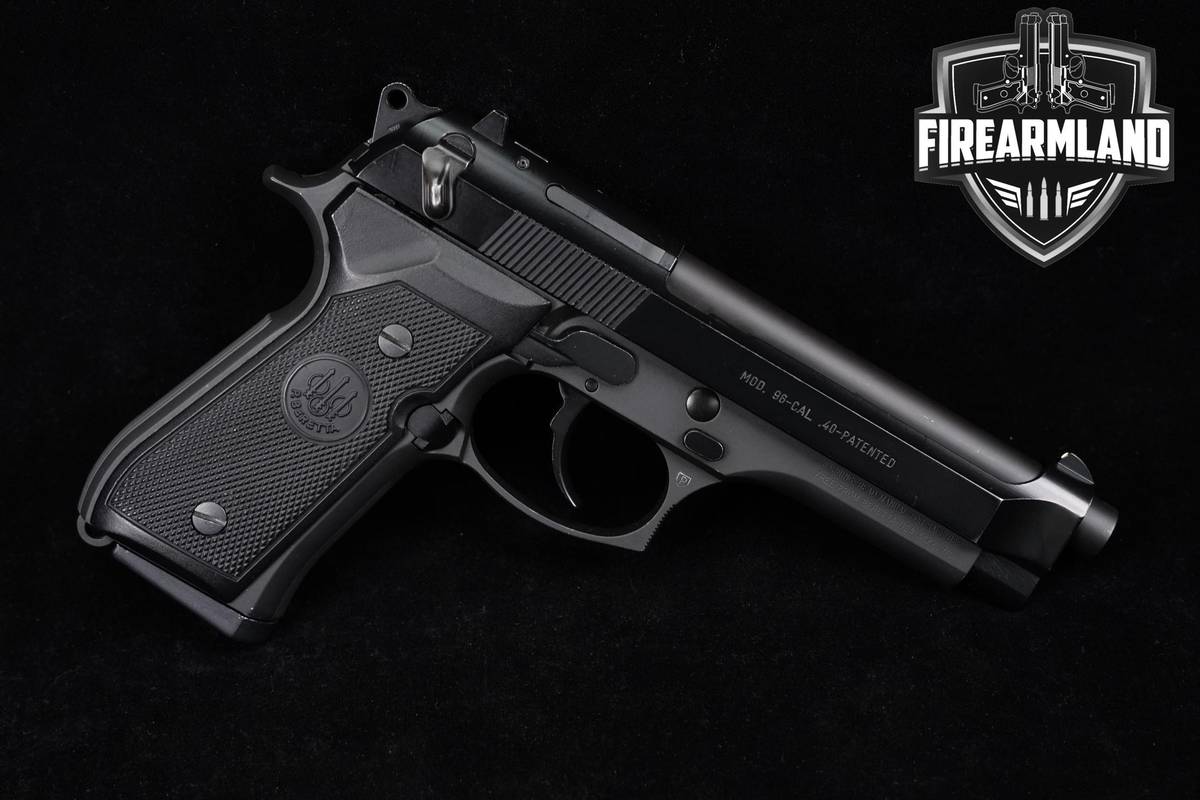 Beretta Model 96 40S&W 4.9" Black Bruniton DA/SA