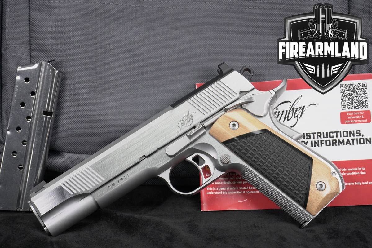 Kimber NG 1911 Optic-Ready 9mm 5 Stainless Government Model Type +2 MAGS