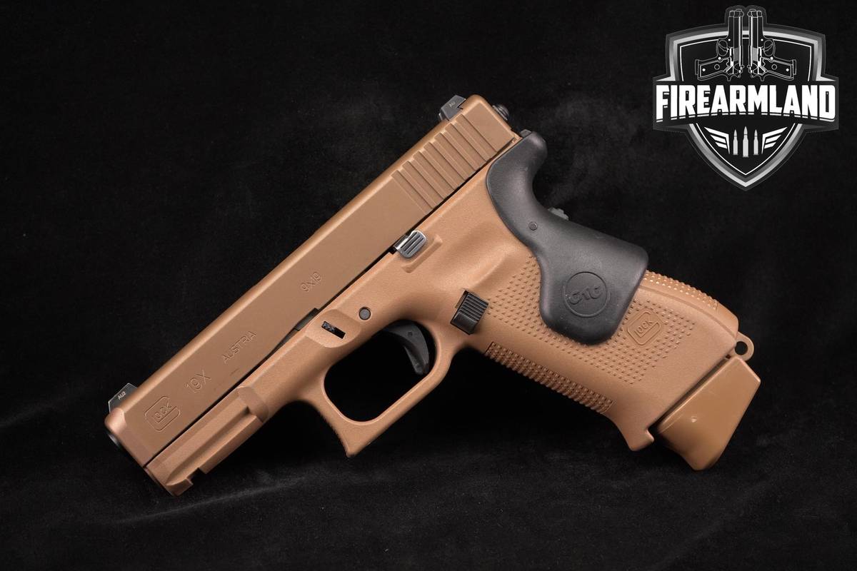 Glock 19X Crossover Gen5 CRIMSON TRACE GNS 9mm 4.02" Coyote G19 G19X 19-X