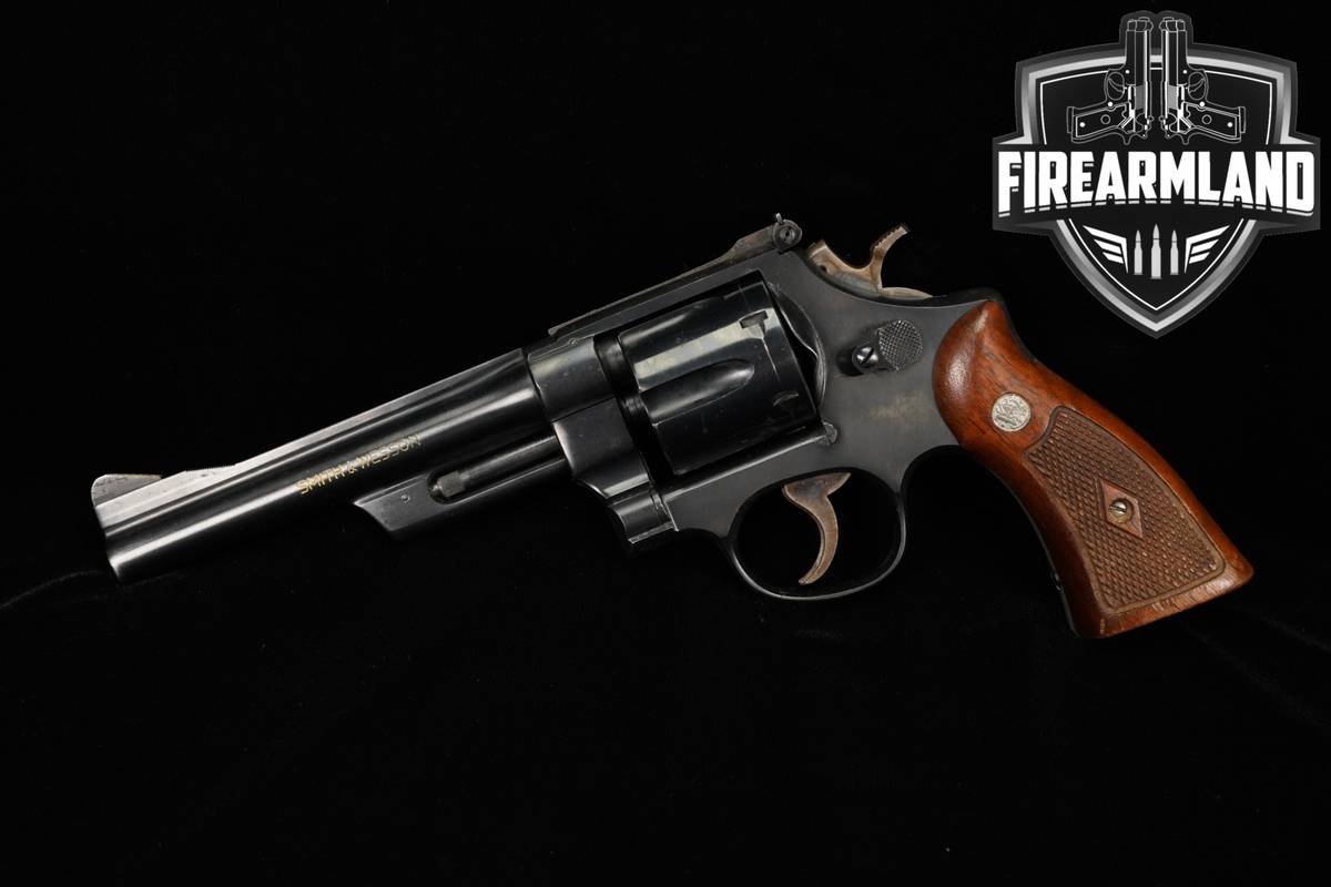 1975-1977 Smith & Wesson Model 28-2 Highway Patrolman S&W 6" Blued DA/SA