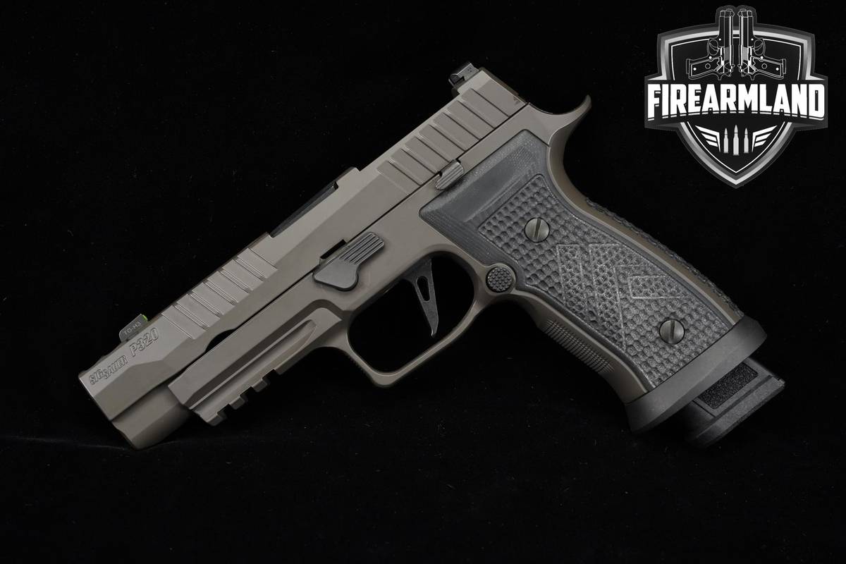 Sig Sauer P320 AXG Legion 9mm 3.9" Gray P 320 Pistol +3 MAGS & HOLSTER