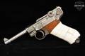 1993 Mitchell Arms American Eagle 9mm Luger Stainless in Fair Condition Image 3
