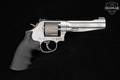 Smith & Wesson (S&W) Model 986 Performance Center Pro Series 9mm Luger Stainless & Titanium Gray in Very Good Condition Image 4