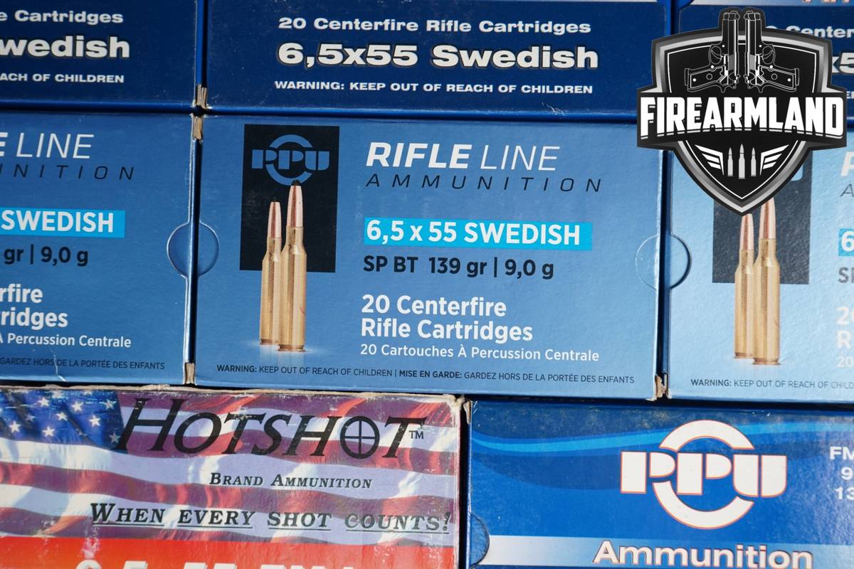160 RDS! 6.5x55 Swedish Ammo Ammunition