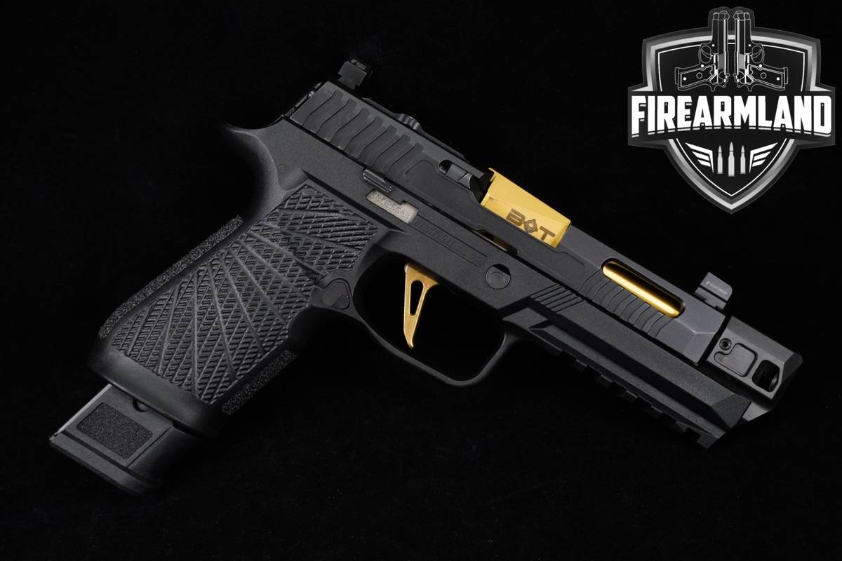 Sig Sauer P320 9mm 3.6" B&T Gold Barrel P-320 Optic-Ready +ORIG CASE