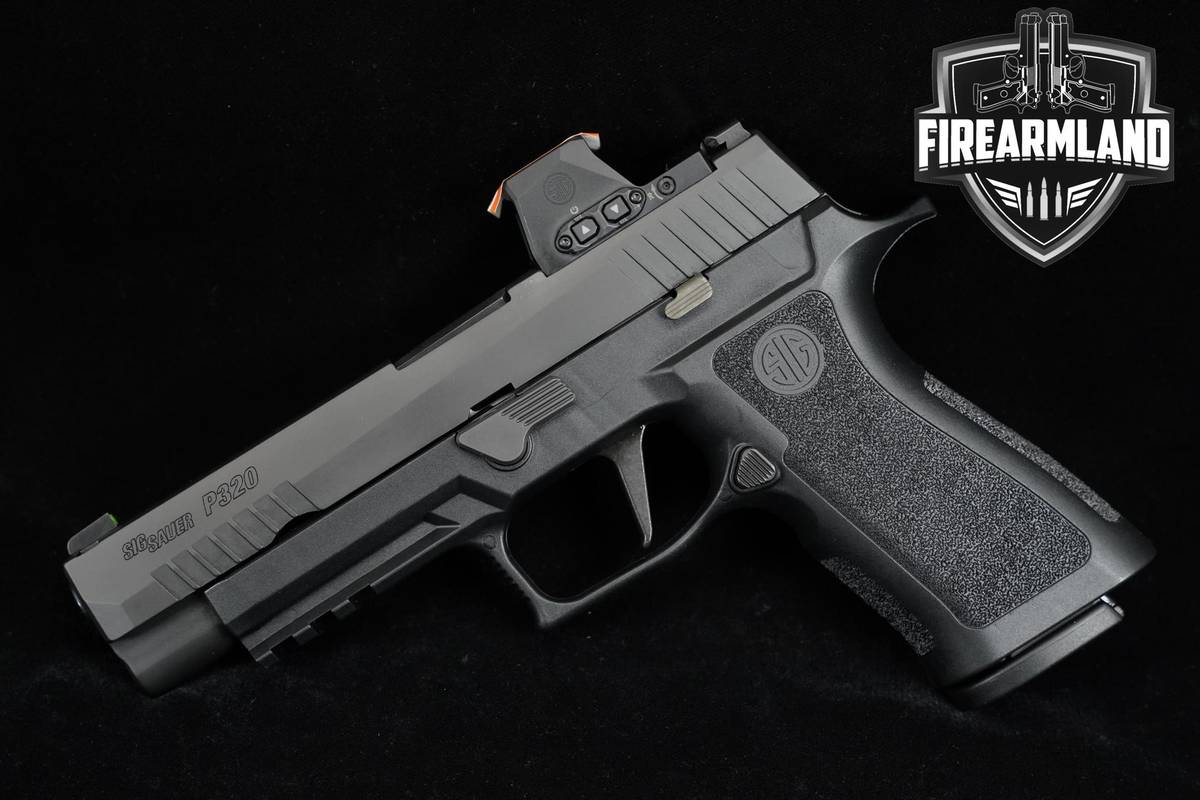 LIKE-NEW Sig Sauer P320 XSeries FULL 9mm 4.7" +3 MAGS, ORIG CASE & ROMEO-X