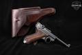1937 Mauser P.08 1937 S/42 9mm Luger Rust Blue in Good Condition Image 2
