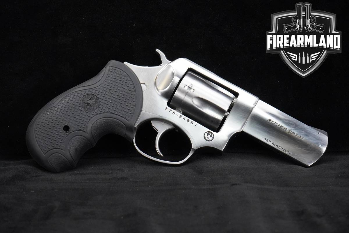Ruger SP101 357 Magnum 3.06" Satin Stainless SP-101 Full-Lug +ORIG CASE