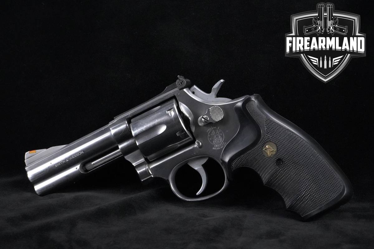 Smith & Wesson (S&W) Model 686 357 Magnum 4" Stainless Steel S&W 686 DA/SA
