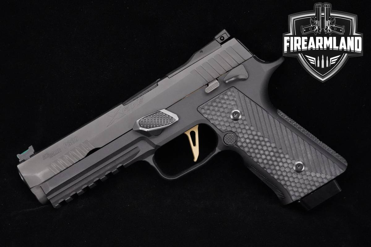 MISCHIEF MACHINE FRAME Sig Sauer P320 XFive 9mm Sig-Sauer P-320 +HOLSTER