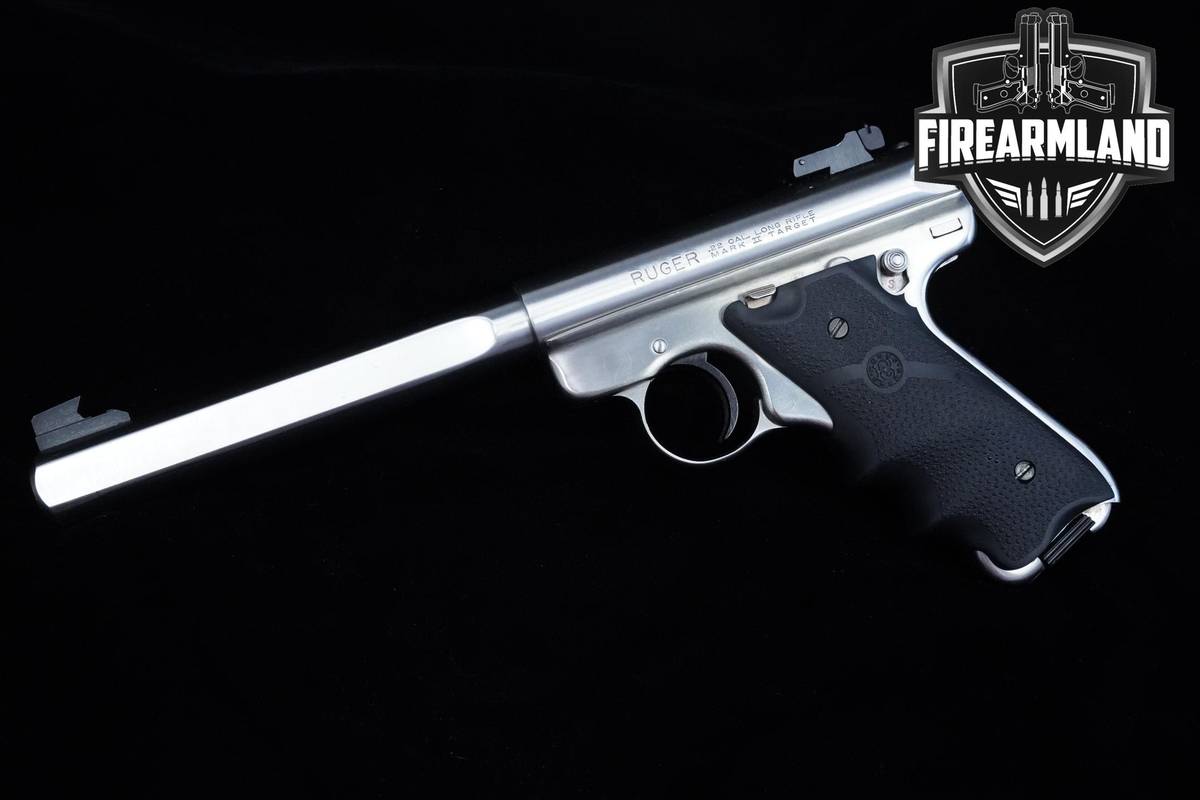 1994 Ruger Mark II Competition Target Model 22LR Ruger-Mark II MK-2 +2 MAGS