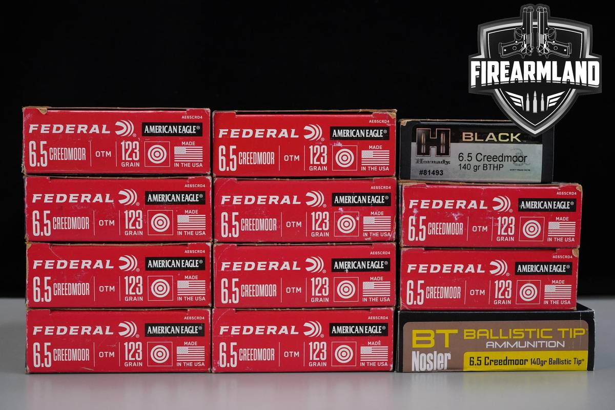 240 RDS! 6.5 Creedmoor Ammo 6.5CM