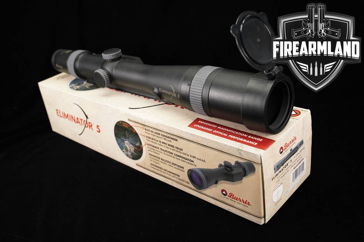 Burris Eliminator 5 20X50MM X96 Reticle SFP Scope Eliminator5 +ORIG BOX