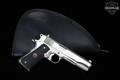 1987 Colt Government Model Delta Elite 10mm Nickel Plated in Excellent Condition Image 2