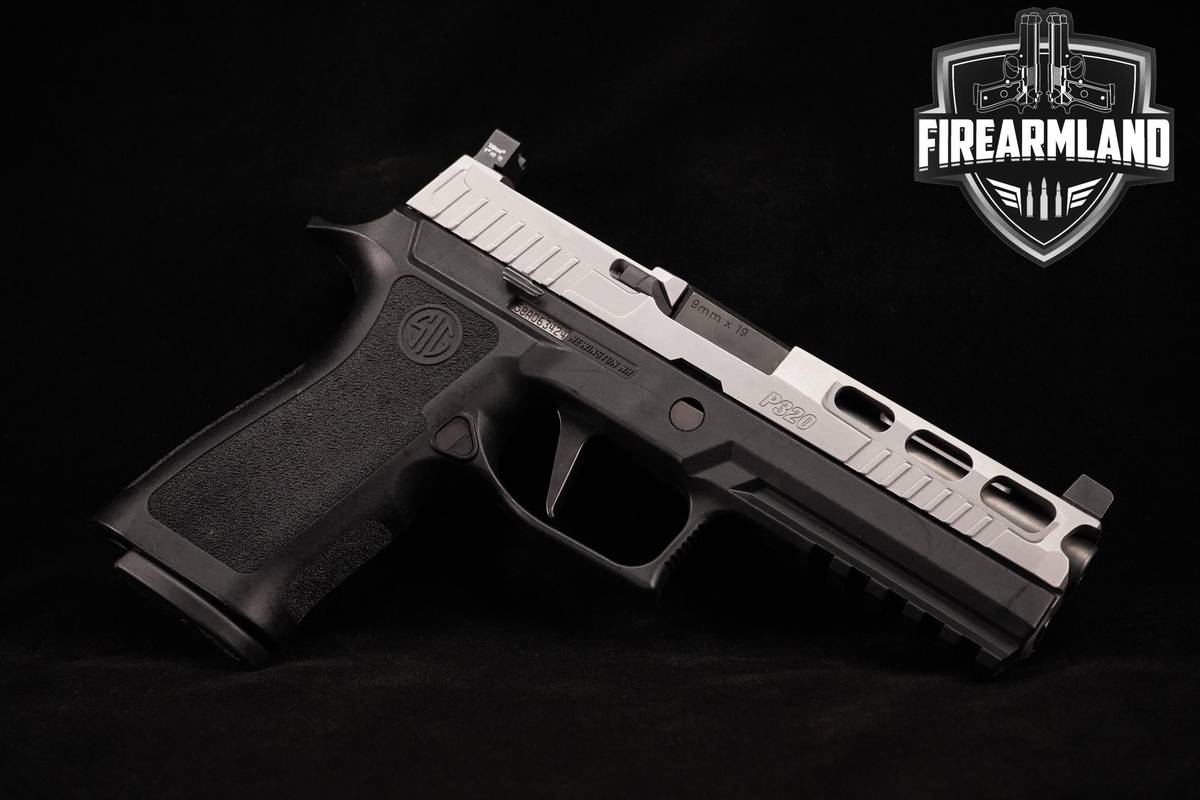 Sig Sauer P320 Pro-Cut 9mm 4.7" Two-Tone P 320 +3 MAGS & ORIG CASE