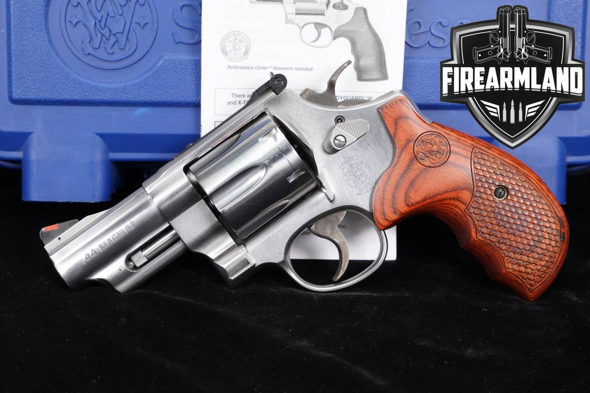 Smith & Wesson Model 629-6 Deluxe 3 S&W 44 Rem Mag Satin Stainless DA/SA