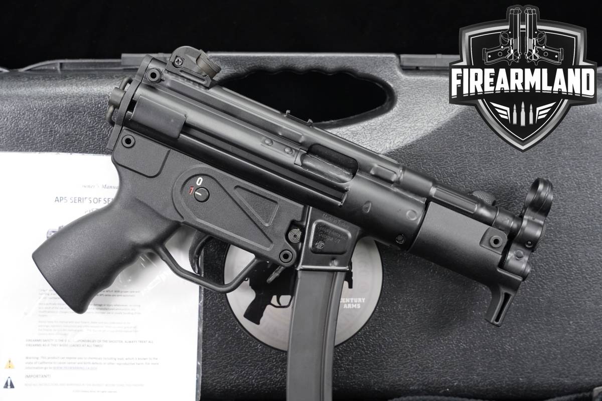 MKE AP5-M 9mm 4.6" MP5K MP5 K ROLLER-DELAYED +ORIG CASE