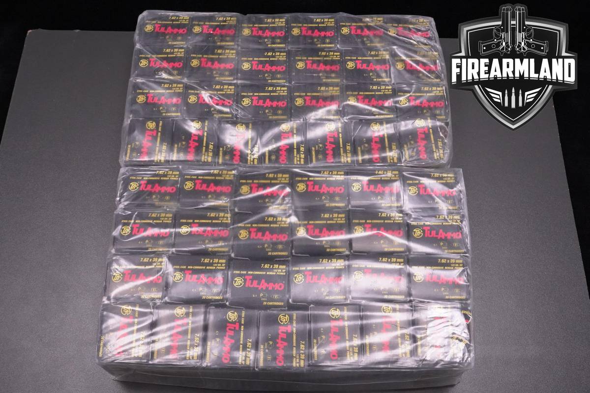 1000 ROUNDS! 7.62x39 Ammo 762 Ammunition