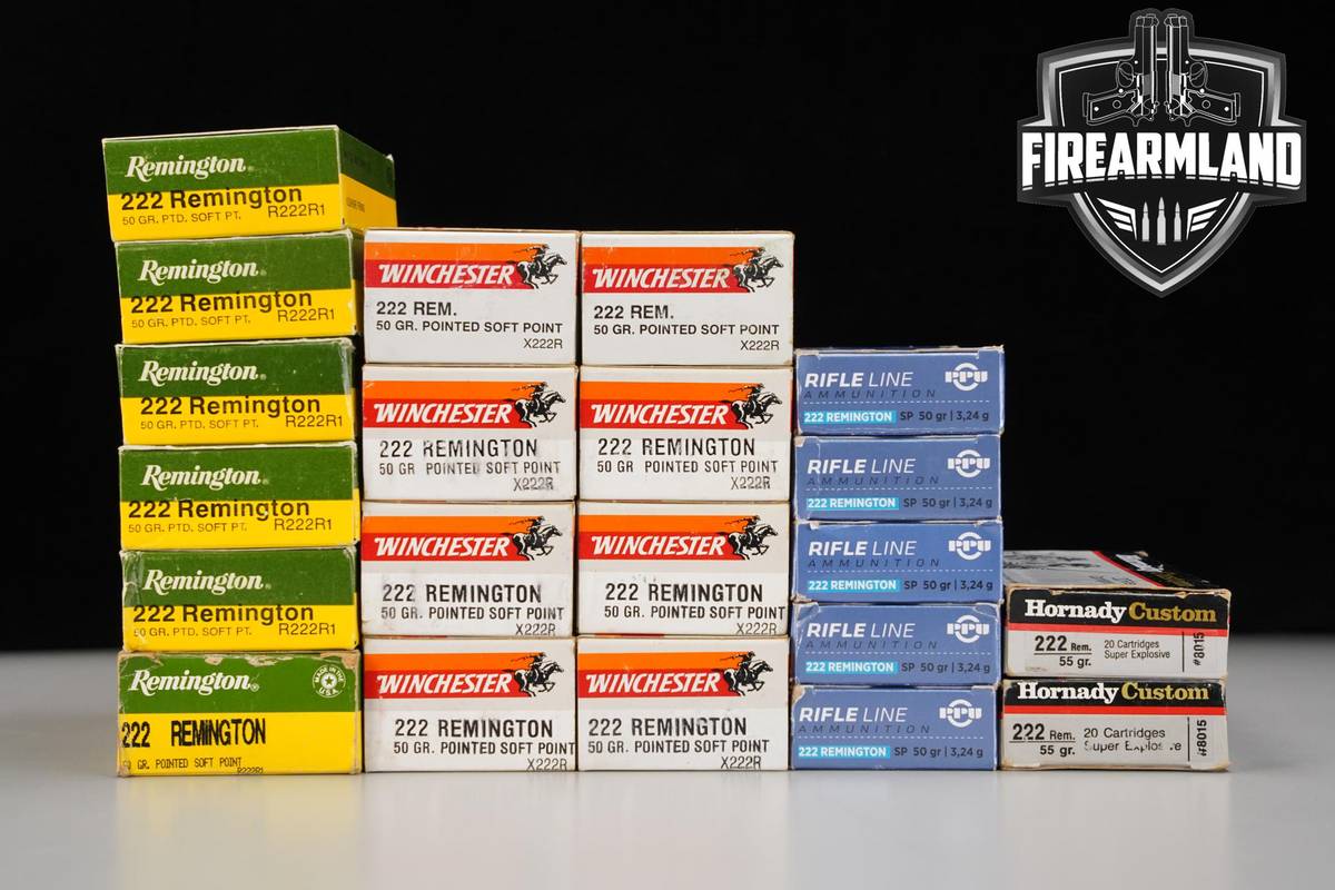 420 RDS! 222 Rem Remington Ammo