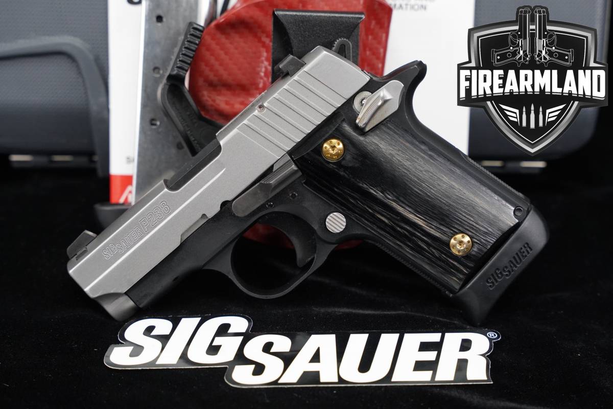 Sig Sauer P238 Two-Tone P-238 Micro 1911 380 ACP 2.7" 2 MAGS & HOLSTER