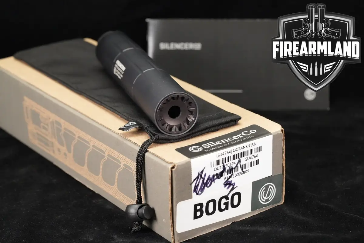 SilencerCo Octane 9 2.0 9mm Luger 7.5" Suppressor Silencer