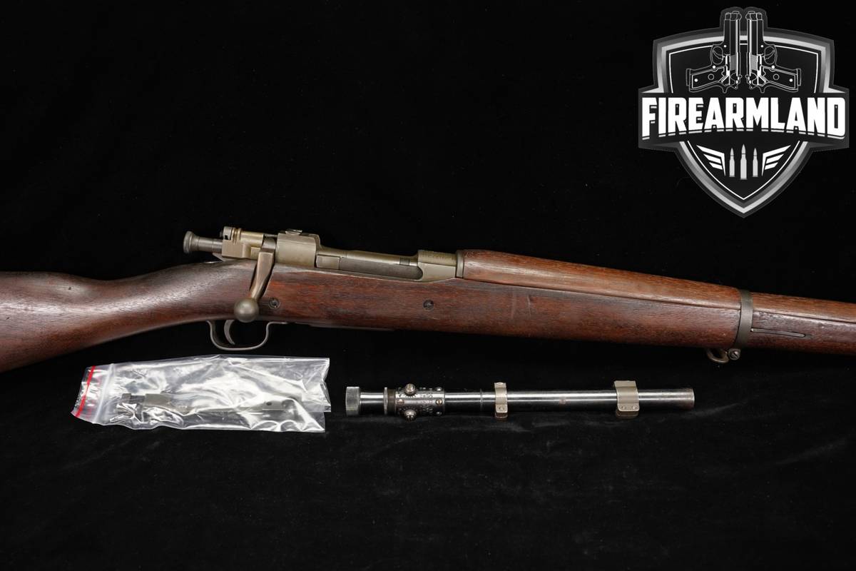 1943 Remington M1903A3 30-06 24 Parkerized & Walnut WWII USGI M1903-A3