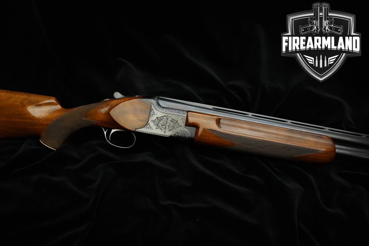 AS-IS Charles Daly Broadway Trap Superior Grade 12-Gauge 30" ENGRAVED