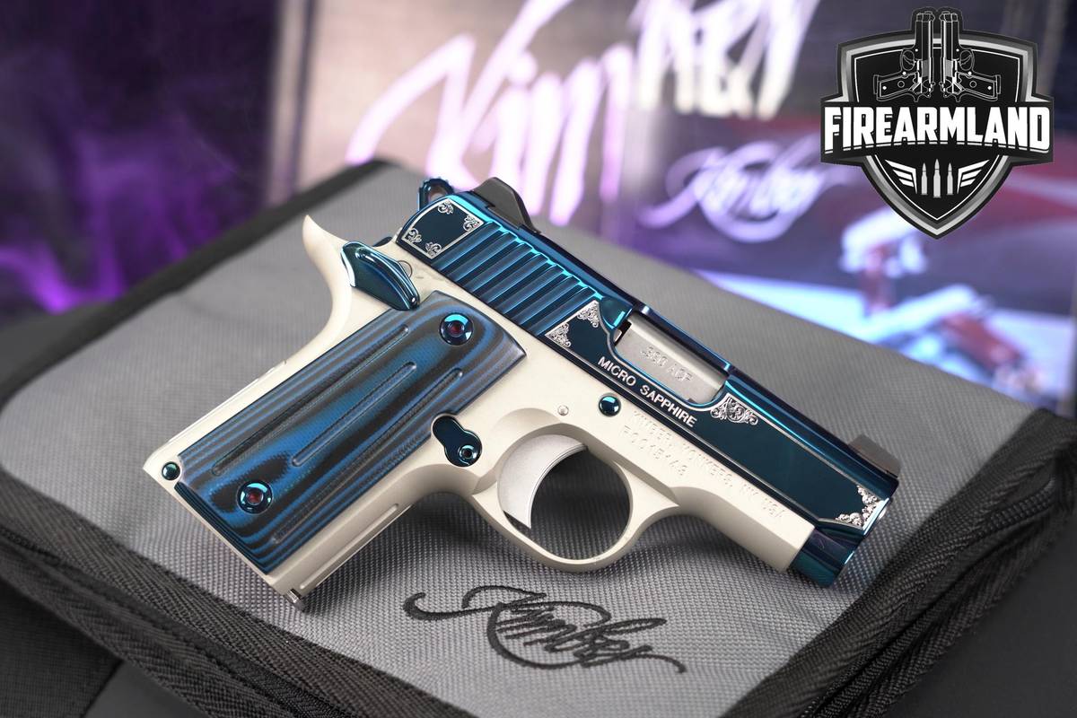 LIKE-NEW Kimber Micro Sapphire Special Edition 380 ACP 1911 2.75" +ORIG BOX
