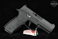 Sig Sauer P320 AXG Carry R2 Agency Vault 9mm Luger Two-Tone Black & Titanium in Like-New Condition Image 4