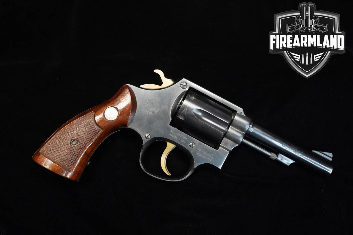 1973-1981 Taurus Model 80 38 Special 4" Blued Taurus 80 DA/SA