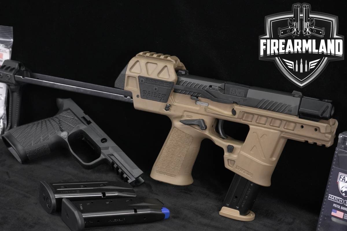 Sig Sauer P320 Full FLUX Raider 9mm FDE P 320 THREADED +4 MAGS, ORIG BARREL