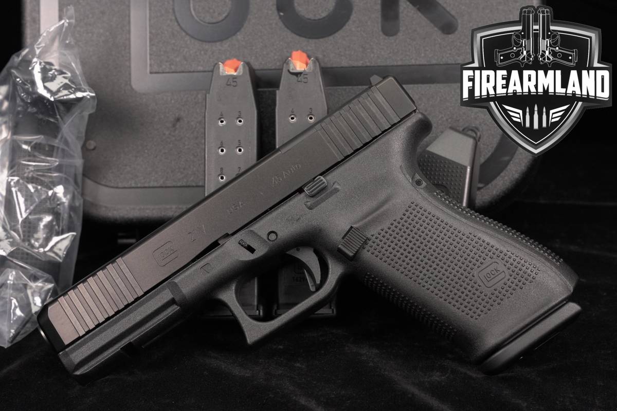 Glock 21 V MOS G21 45 ACP 4.61" 21V +3 MAGS & ORIG CASE