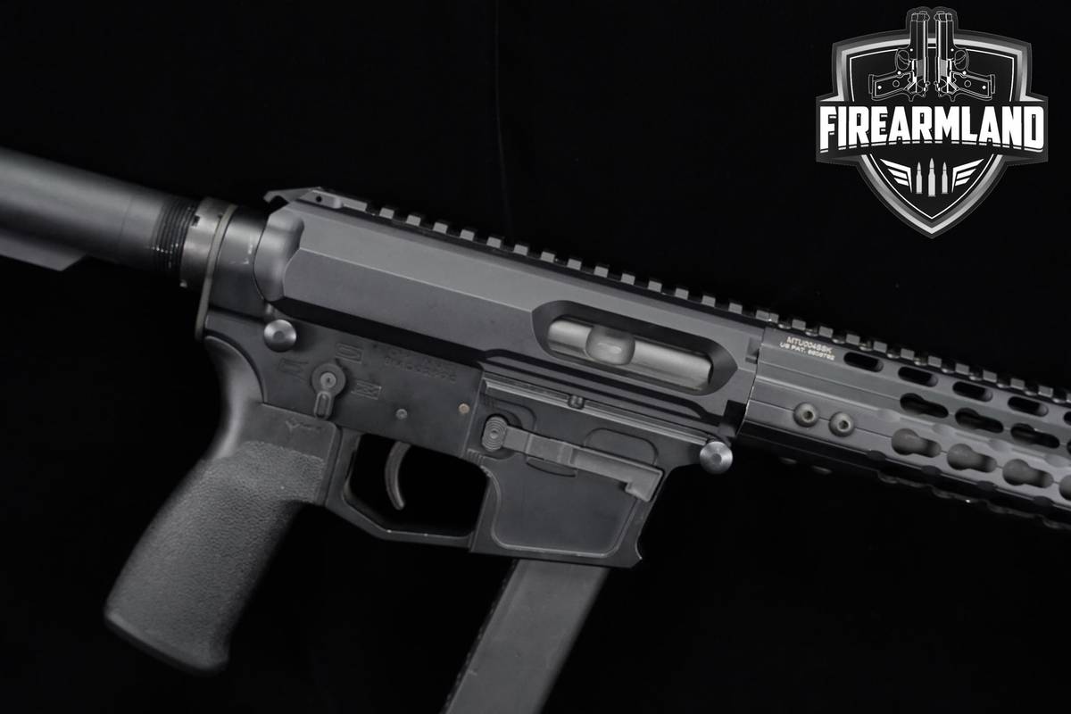 BINARY TRIGGER New Frontier Armory C-9 9mm AR9 8" Keymod Rail
