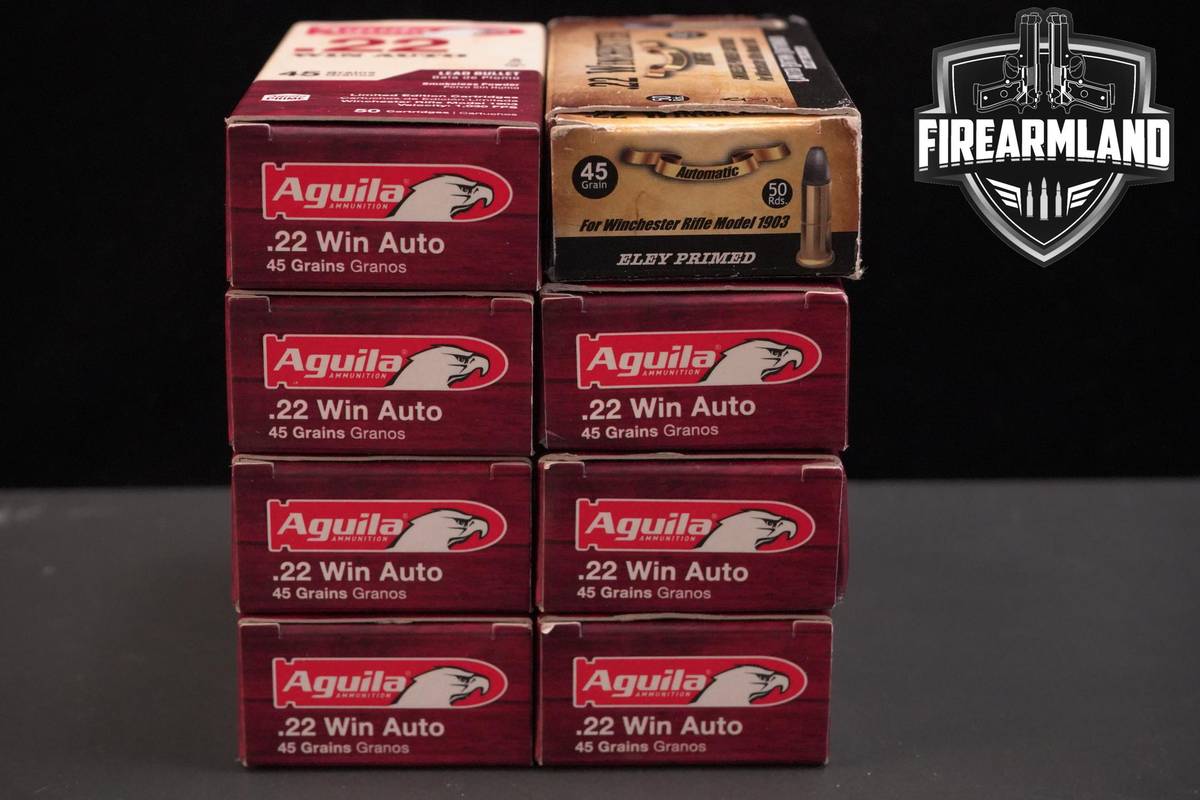 400 ROUNDS! 22 Win Auto Ammo 22-Win-Auto Ammunition