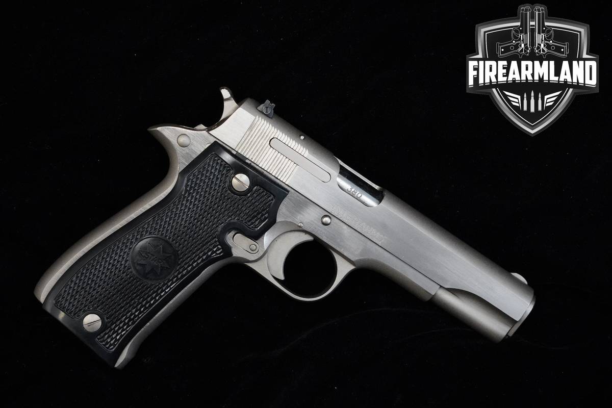 1989 Star Model SS 380 ACP 3.9" Stainless Steel Star SS S-S 1911 Safety