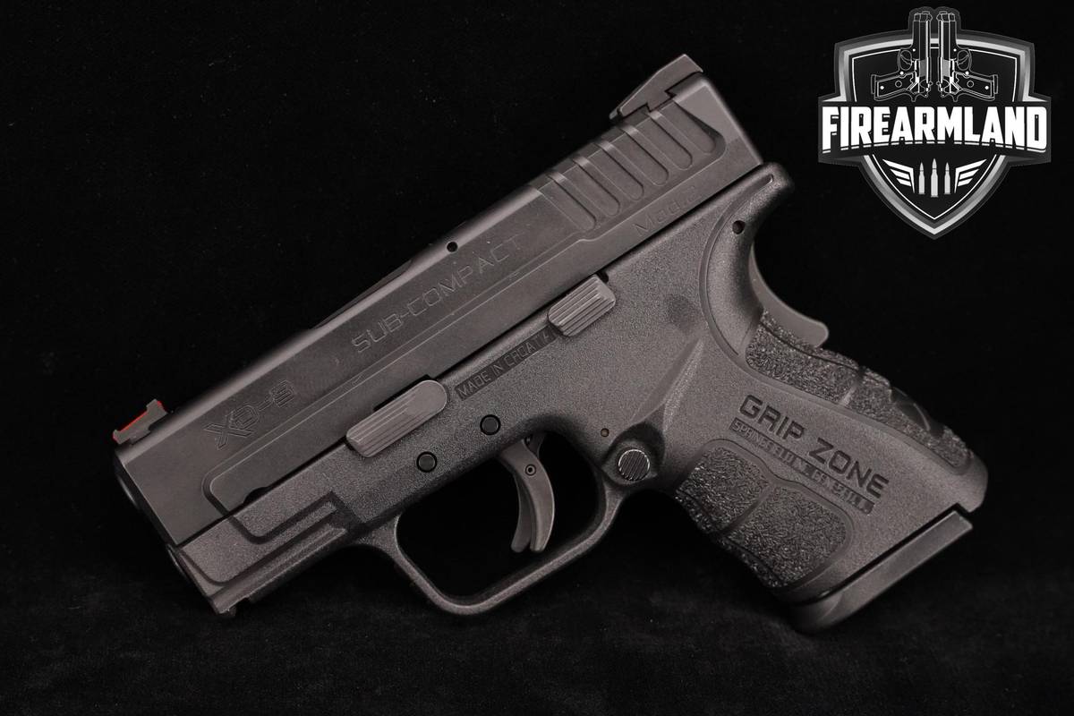 Springfield Armory XD Mod.2 Sub-Compact 9mm 3.1" XD9 +4 MAGS & CASE
