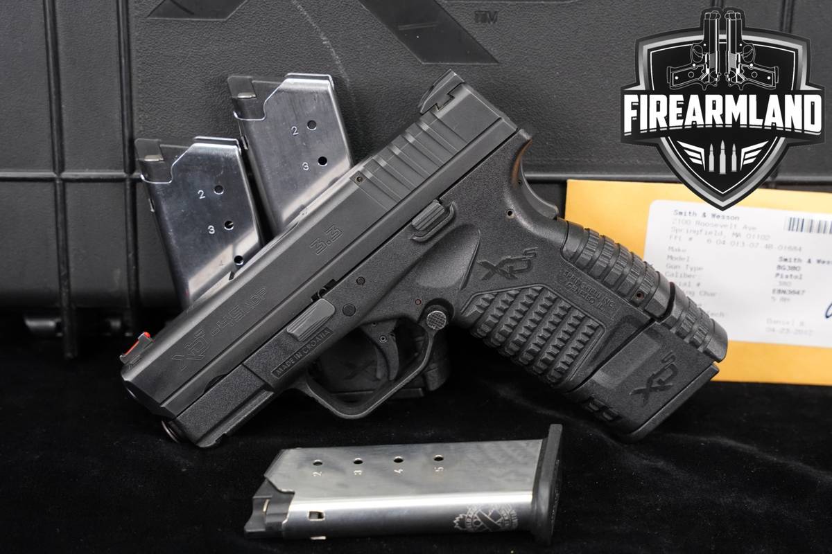 Springfield Armory XD-S 3.3 45 ACP XDS Gen 1 CCW +4 MAGS, ORIG CASE
