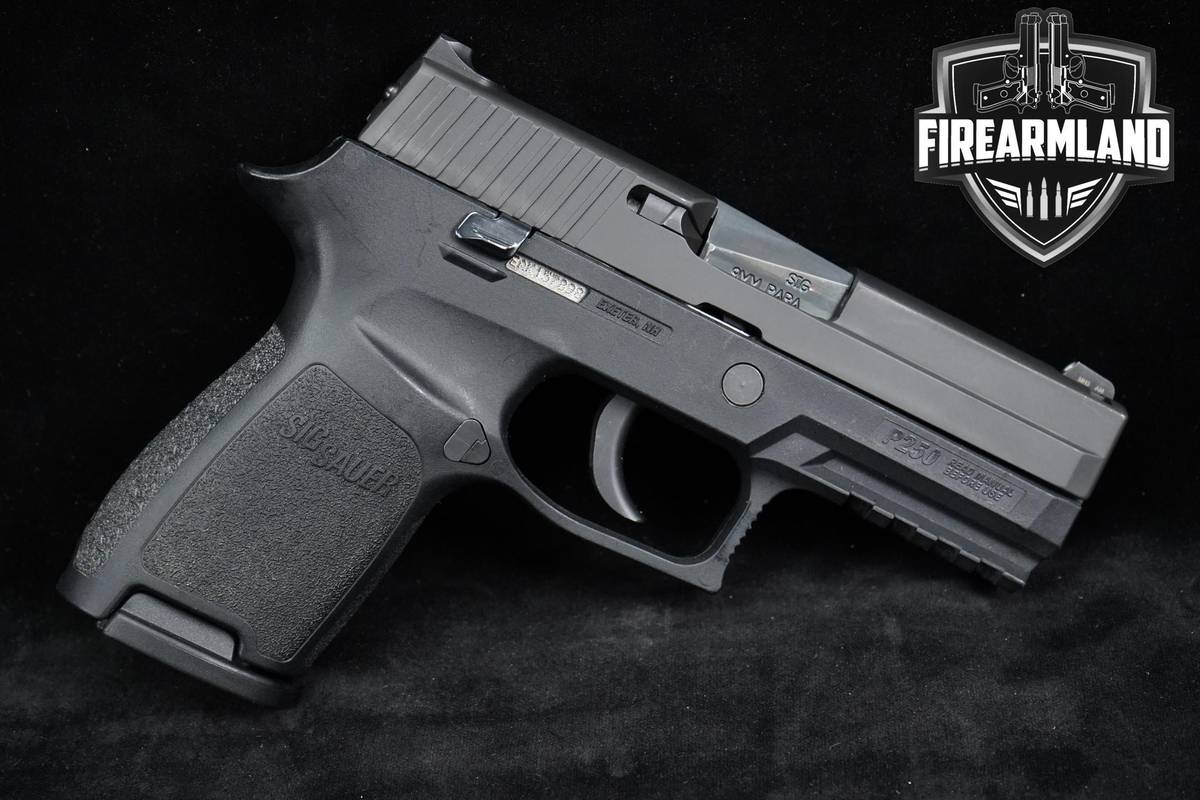 DISCONTINUED Sig Sauer P250 Compact 9mm 3.9" P-250 +7 MAGS & ORIG BOX
